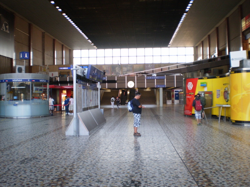Wiedeń Sudbahnhof - który jest już niestety historią